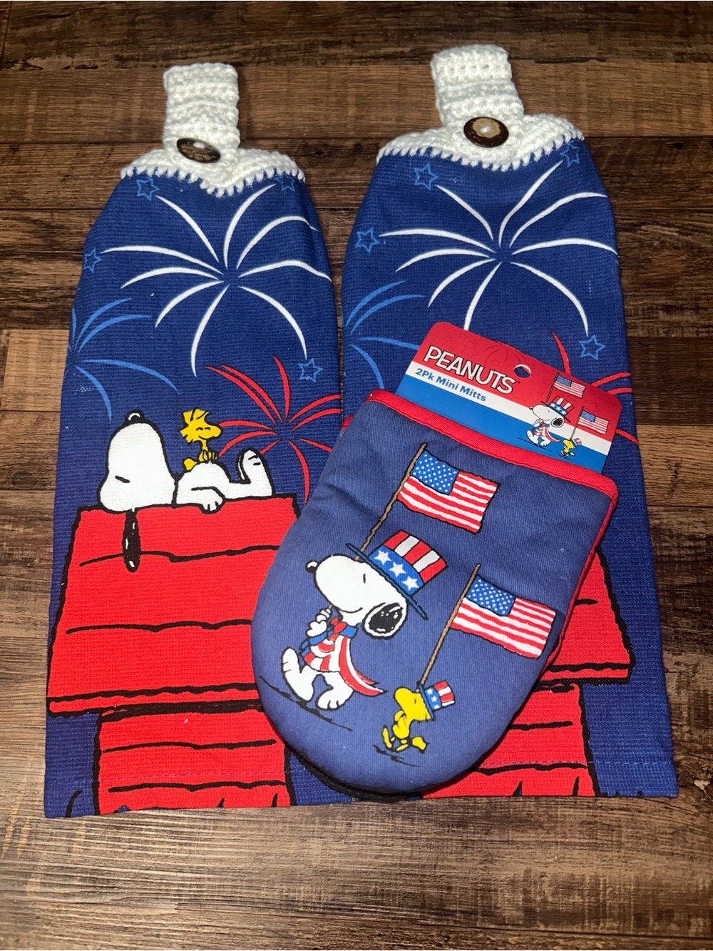 Peanuts Snoopy 4th of July Kitchen Set